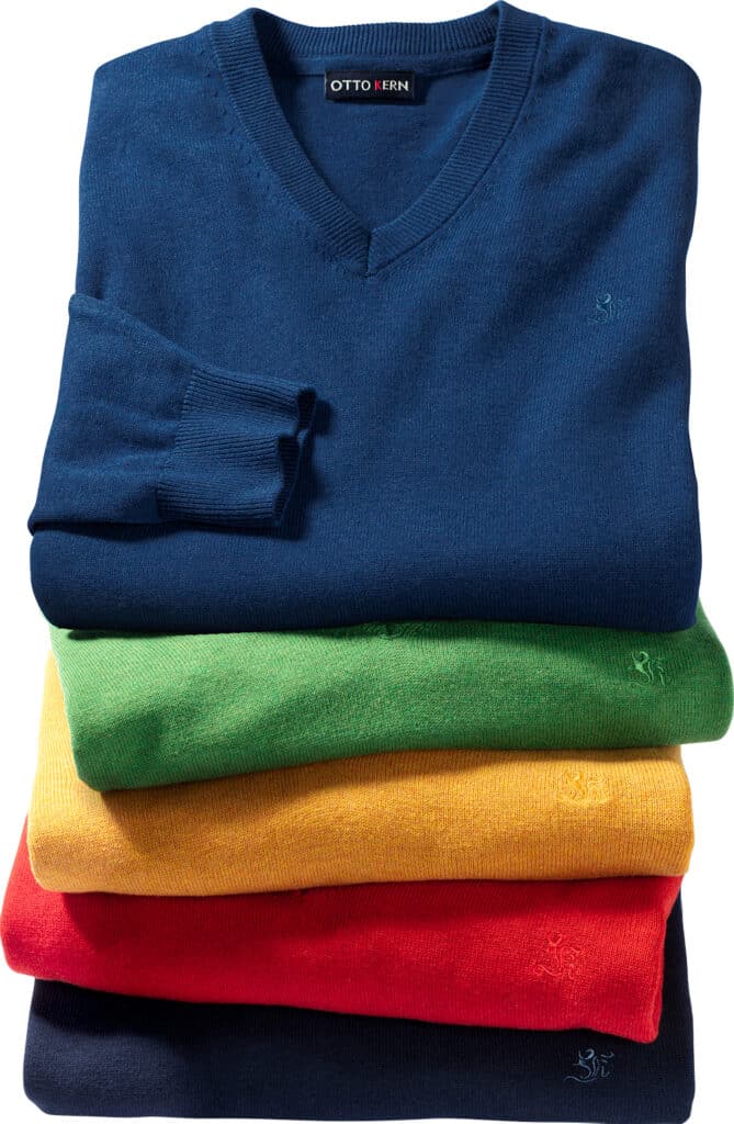 Otto Kern leichter V-Pullover