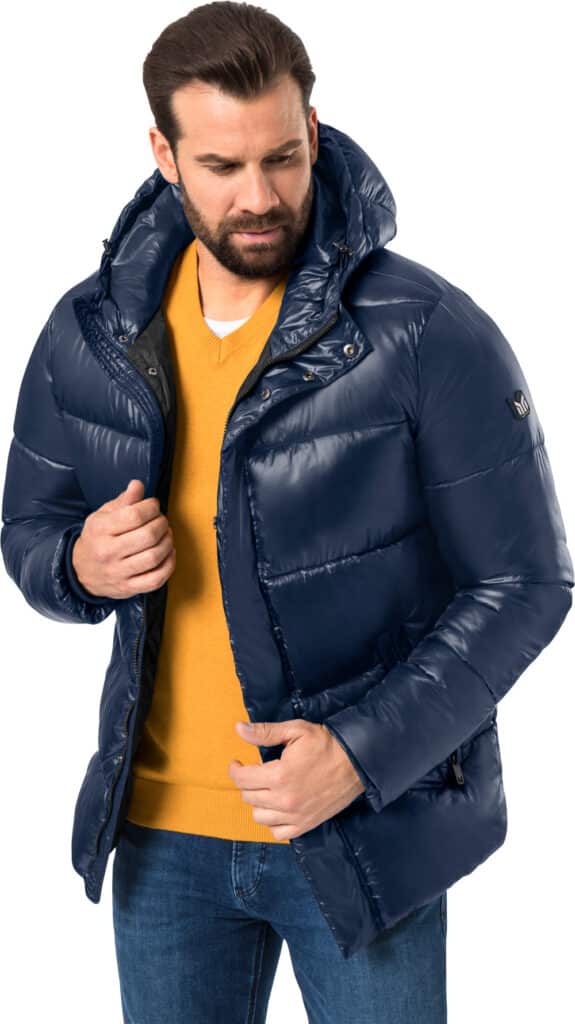 Glattsand Steppjacke Herren