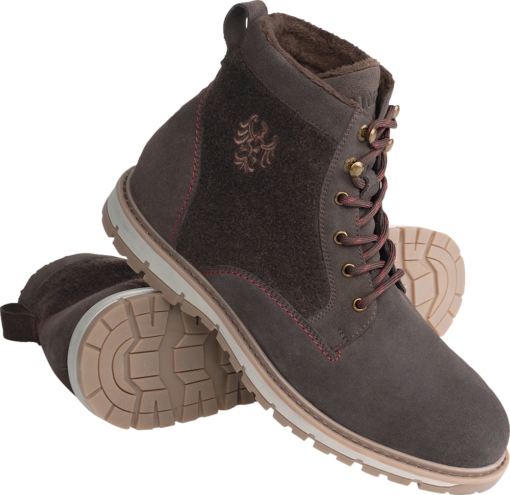 Tiroler Loden Stiefelette Frühlingsoutfits