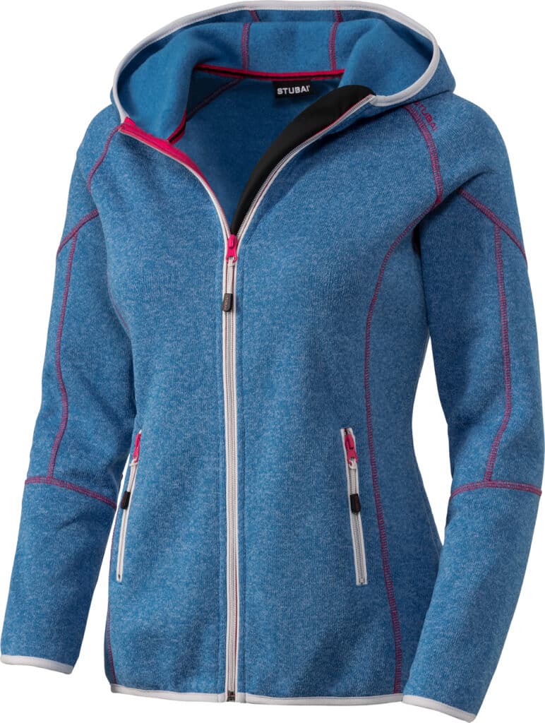 Stubai Strickfleece-Jacke Damen