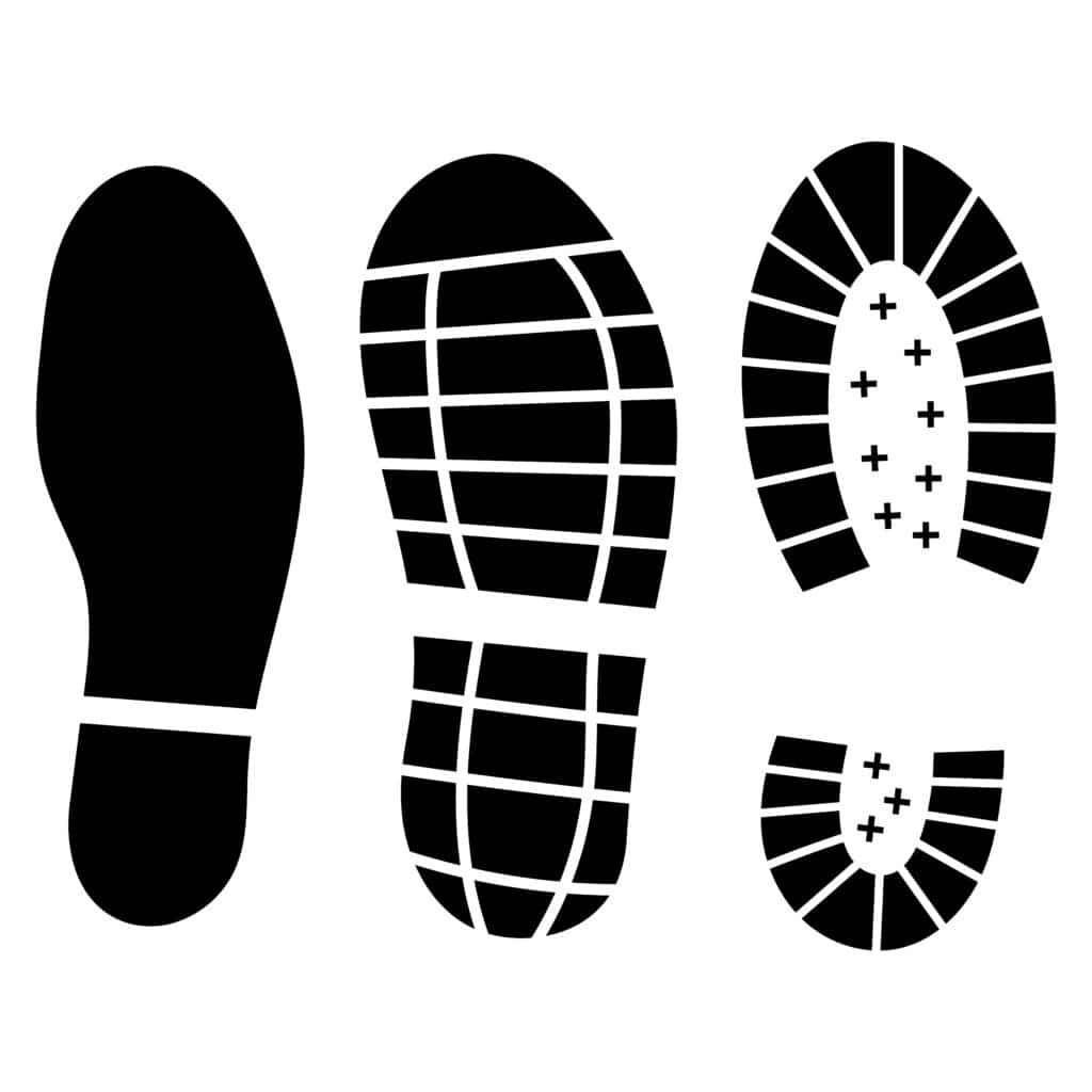 Schuhweite, Schuhsohlen