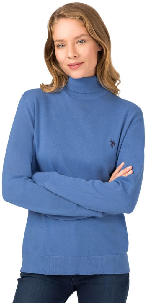 U.S. Polo Assn. Damen Rollkragen-Pullover