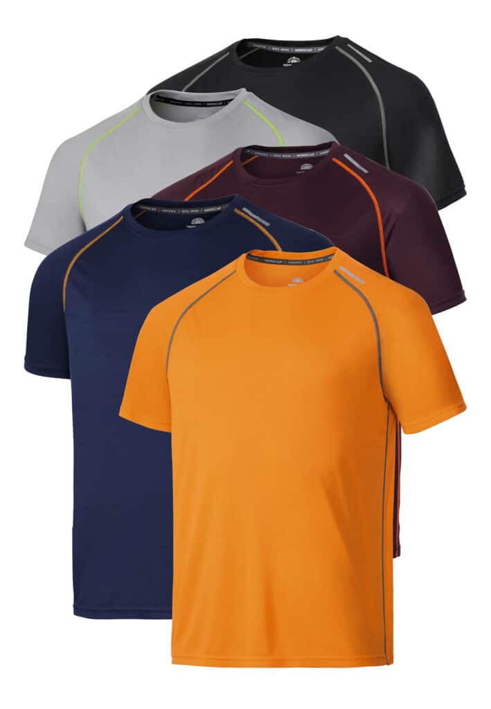 Nordcap 5er Pack Herren Funktionsshirts