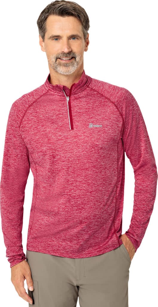 Reusch 5er Pack 
Funktionsshirts Zipper unisex