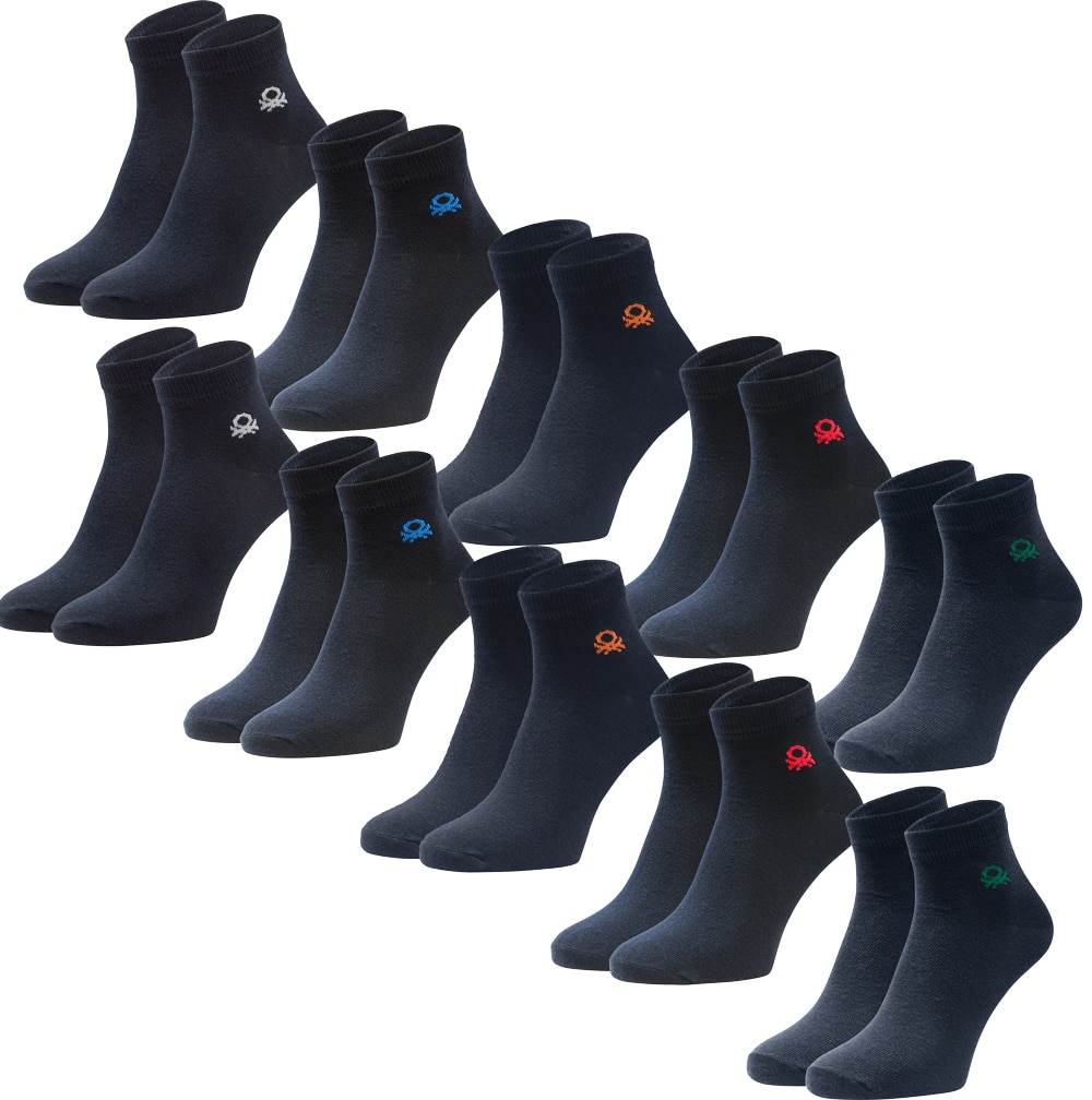 Benetton 10er Pack Socken kurz unisex