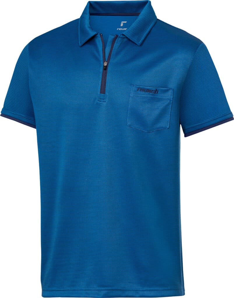 Reusch Herren Funktionspolo mit Zipper 