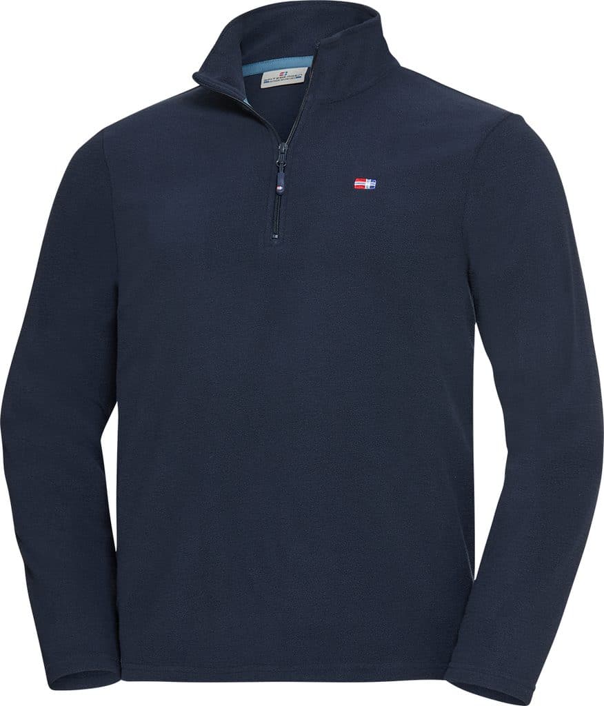 Spitzbergen Fleeceshirt mit Zipper unisex