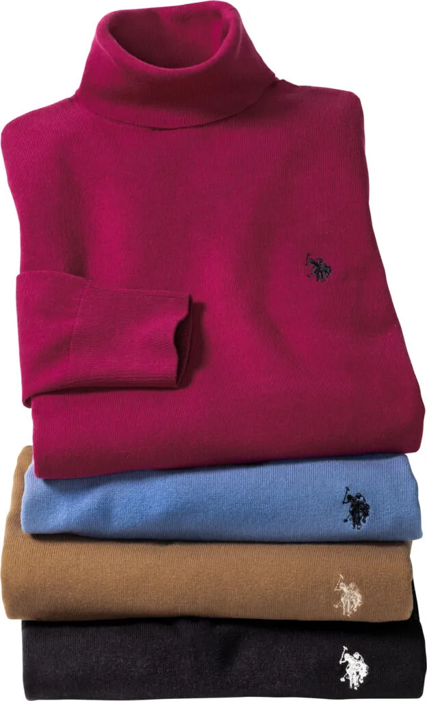 Damen Rollkragen-Pullover in mehreren Farben