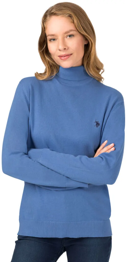 U.S. Polo Assn. Damen Rollkragen-Pullover